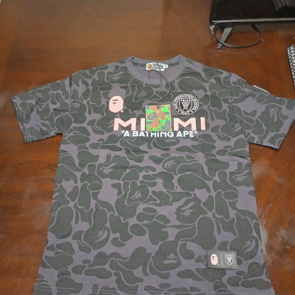BAPE Miami Camo T-Shirt "BLACK"